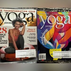 Yoga Journal Magazine Bundle 2019 | Mindfulness, Transformation Issue, Wellness